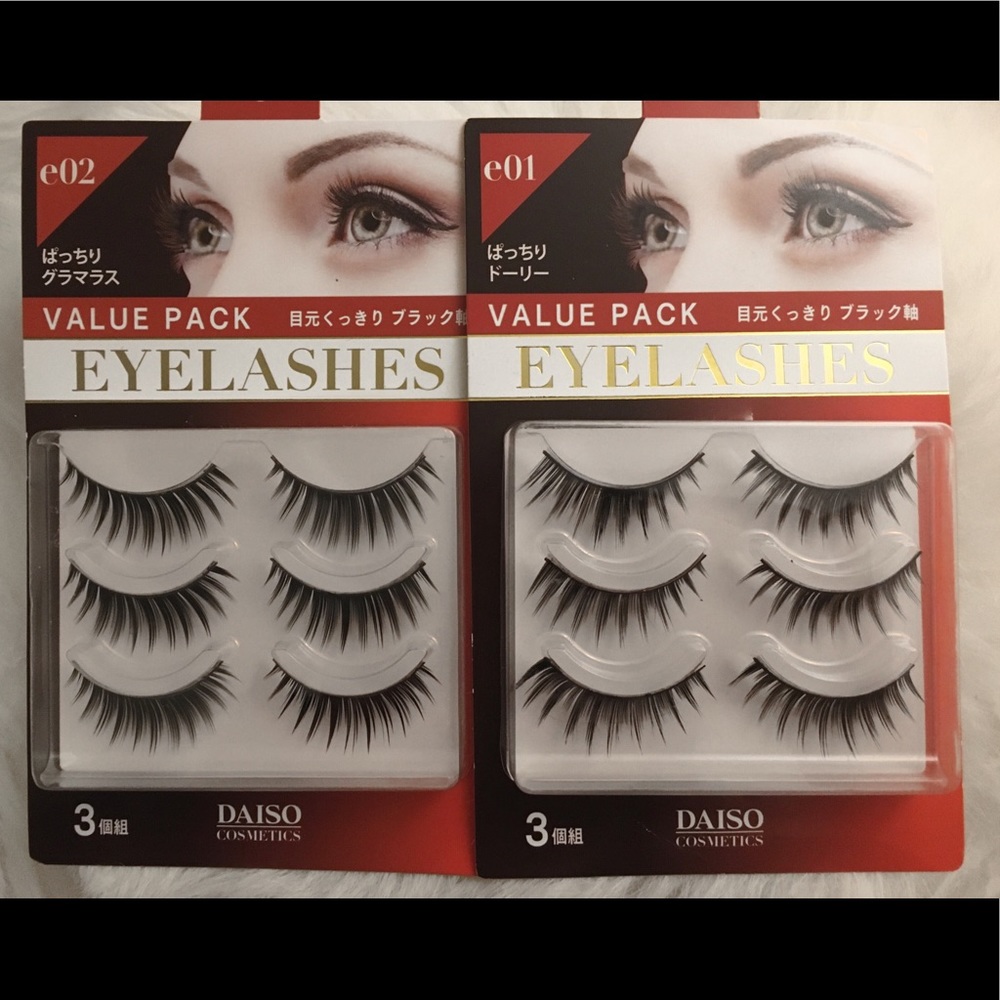 False lashes 6 pairs